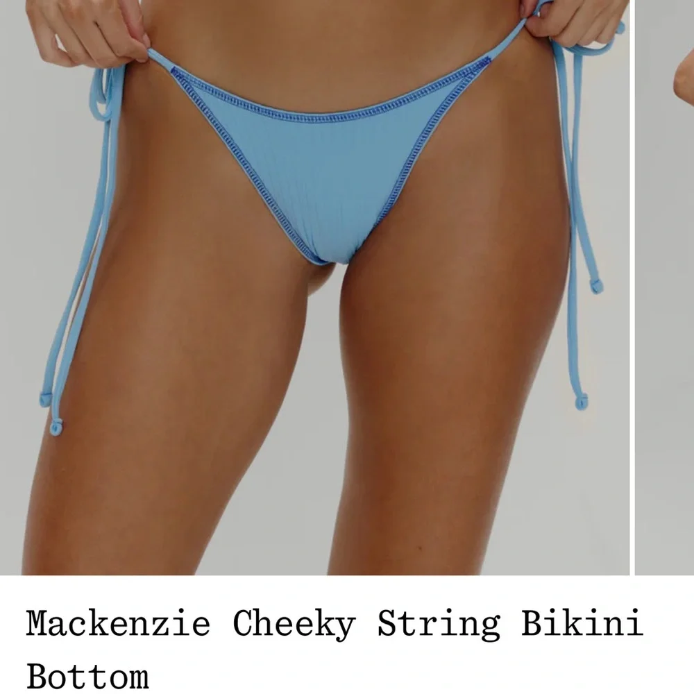 Frankies Bikinis Sundae Shop Mackenzie Cheeky String Bikini Bottom